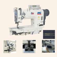 Used Twin Needle Industrial Sewing Machine Jeans