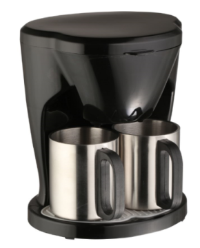Double Stainless Steel Cup isi rumah 420W Gunakan mesin kopi titisan: Sahabat Brew Morning anda yang sempurna