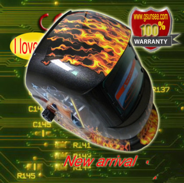 auto dimming flame welding helmet for welder high quality