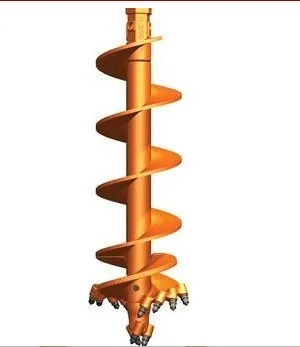 CASE W36 excavator auger