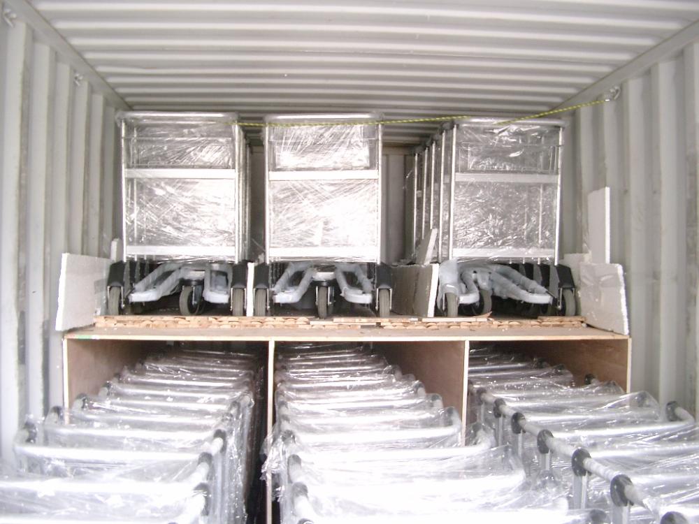 تم إرسال مجموعة من عربة المطار الخاصة بنا إلى كوريا الجنوبية a batch of our airport trolley sent to South Korea
