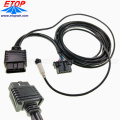 OBD2 Female to Male Diagnostic Y Cable