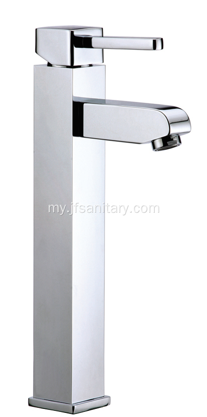 ကြေးဝါ Verity Vessel Mixer faucet တိုတို Spout