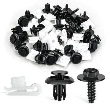 QEEPEI Wholesale Car Push Retainer Clips - Universal Plastic Clips for Bumpers (American & Japanese Cars)