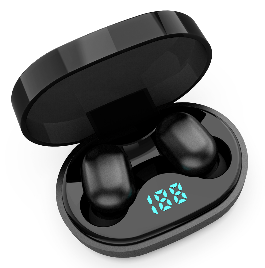 True Wireless Earbuds Bluetooth v5.0 Headset with Mic