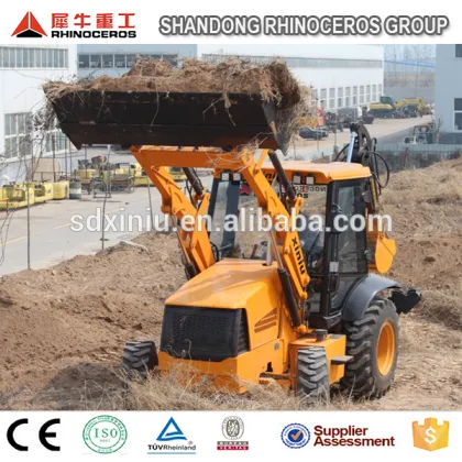 Rhinoceros Mini Wheel backhoe loader for sale