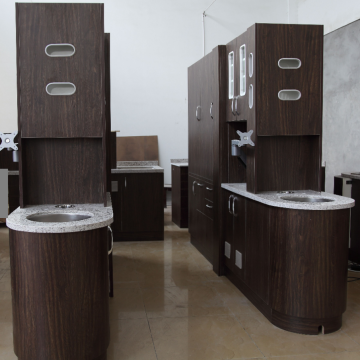 Center island hospital cabinet for medical