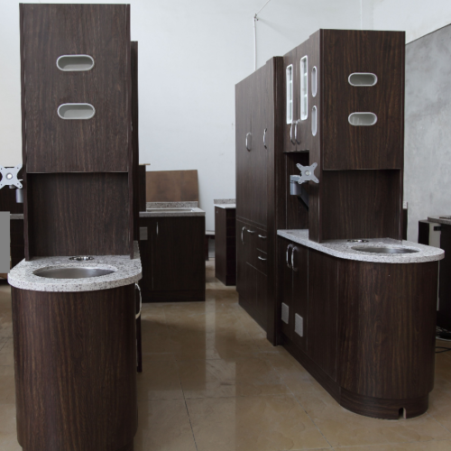 Center island hospital cabinet for medical