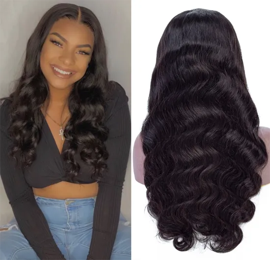 Pre Plucked Transparent Swiss Lace Wig 5X5 Lace Closure Human Hair For Women Body Wave Peruvian Glueless Hair wigs
