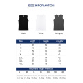 Fashion Custom sleeveless singlet tank top for men