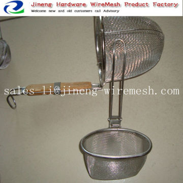 stainless steel fry basket for kitchen utensils