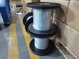 Galvanized steel wire, bright and smooth surface