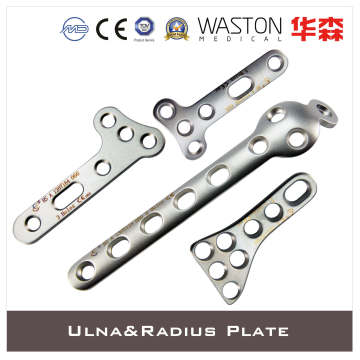 Ulna&Radius Plate I Made of Titanium or Stainless Steel (Ti/SS)