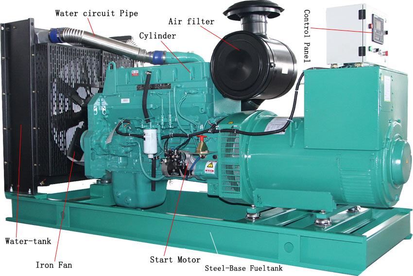 Cummins Mtaa11g3 발전기 세트, 고품질 Cummins Mtaa11g3 발전기 세트