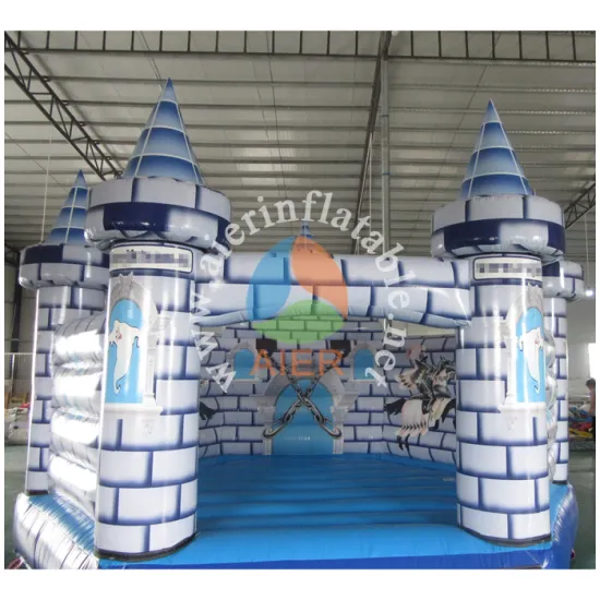2017 Aier high quality inflatable bouncer castle/ inflatable castle with slide