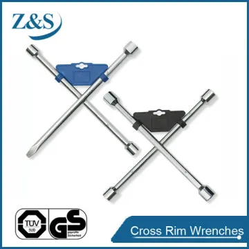 Cross Rim Wrenches (Chrome Plated) Cross Wrench