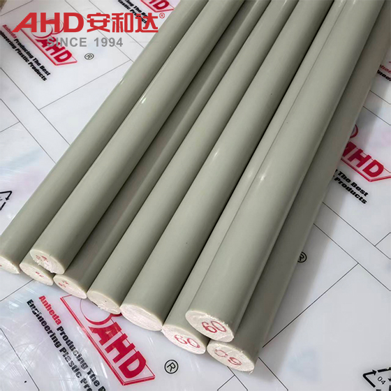 Polypropylene PP Rods Grey 50mm 60mm