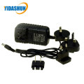 Interchangeable Plug 12V 2A Power Adapter 5.5*2.5