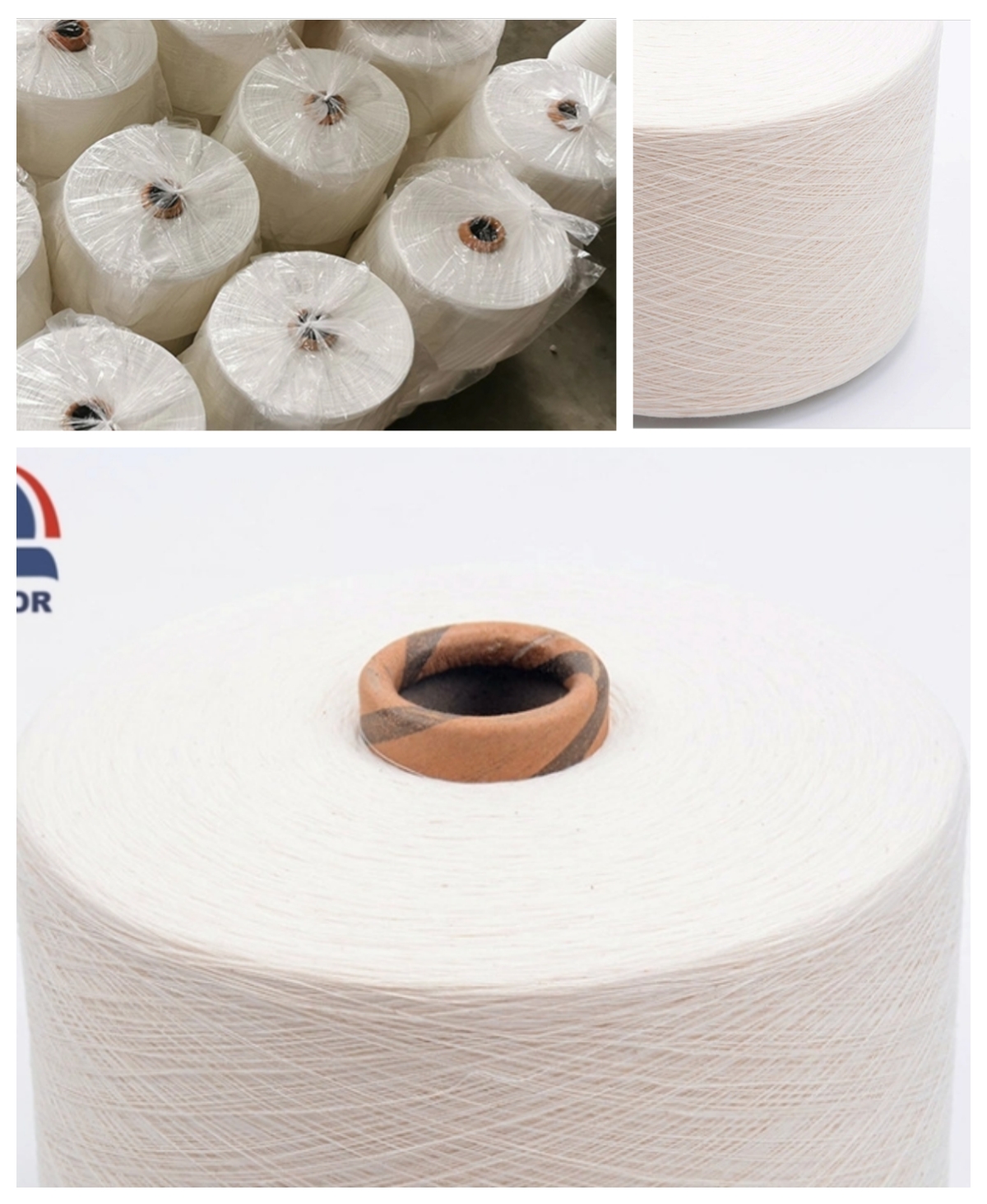 3ply milk cotton yarn