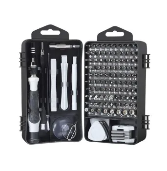 115-In-1 Professional Mobile Phone Repair Tool Kit: Comprehensive Set of Custom Screwdrivers and Bits for Precision Work
