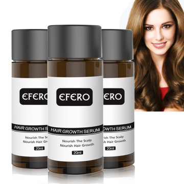 EFERO 3pcs/lot Hair Growth Hair Faster Regrowth Anti Hair Loss Building Beauty Dense Repair Restoration Treatment Serum