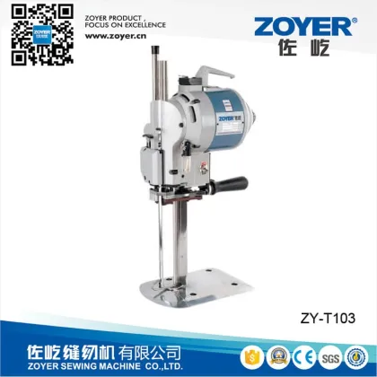 ZY-T3 Black Zoyer Eastman Km Auto-Sharpening Straight Knife Clothes Cutting Machine