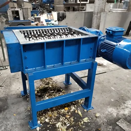 Waste Wood and Plastic Shredding Machines
