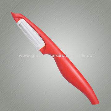 Colorful PP Handle Ceramic Peeler