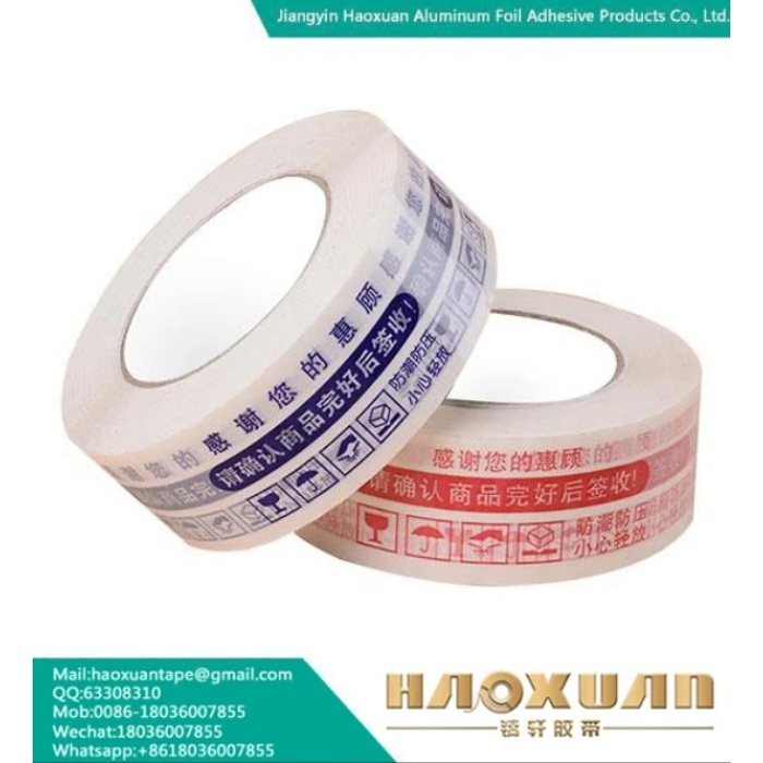 Fita adesiva de BOPP resistente à água