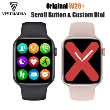 Smartwatch W26+ Dostosowane tarcze W pełni dotykowy ekran 1,75"