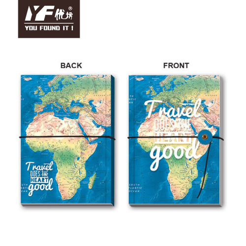 Which Notebook To Buy Custom world map style soft-cover notebook Factory