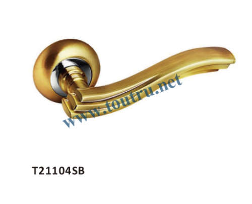 Hot sale zinc Rosette Door Handle NEW DESIGN