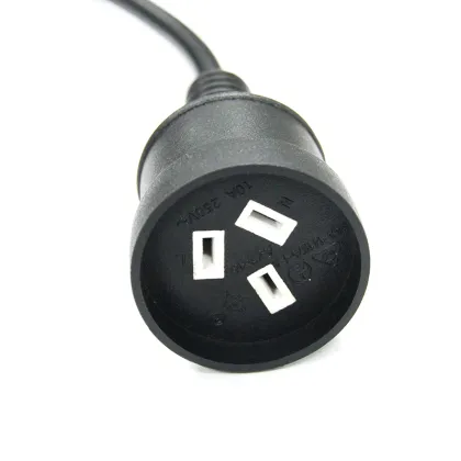 AU Socket Plug to Wieland connector cable assembly