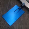 محرك فلاش USB3.0 بنك معدني بطاقة الائتمان