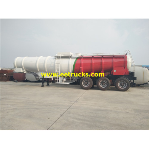 21m3 23ton H2SO4 Delivery Tanker Semi-Trailers