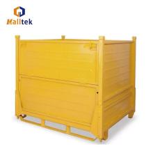 OEM industrial folding large metal Materail Bin