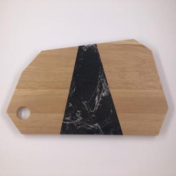 不規則な大理石のまな板