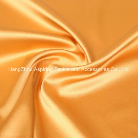 Polyester Stretch Satin Fabric, Dull Satin, Elastic Satin Fabric