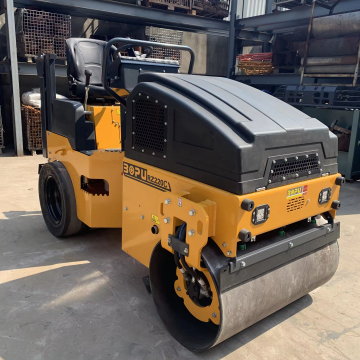 1780kg Diesel/Gasoline Hydraulic Water-Cooled Vibratory Road Roller with Emergency Stop Button