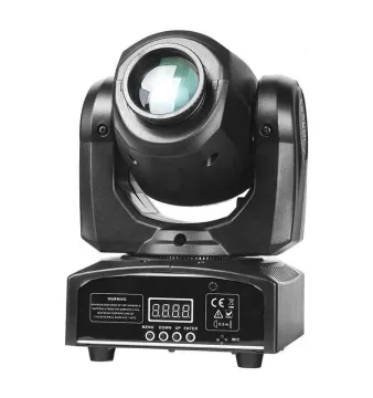 DMX Mini Gobo Projector Spot LED Moving Head Lights for Party Disco DJ Stage Light 30W