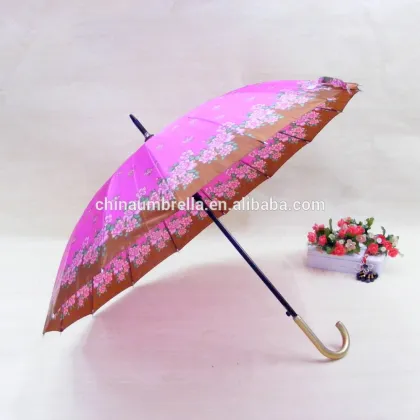 satin umbrella 16k Umbrella strong frame umbrella