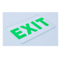 Innovative easy installation Transparent exit sign