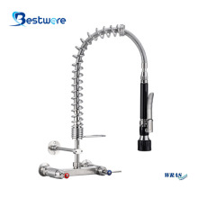 Cafe Stainless Steel Wall Mount Commercial Faucet