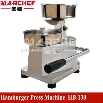 130MM Commercial Manual Hamburger Patty Press Round Meatball Shaping Machine
