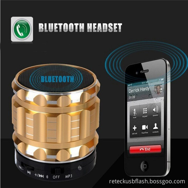 Metal Steel Bluetooth Speaker