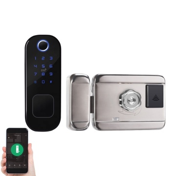 Tuya Smart WiFi Lock - Fingerprint and Digital Password Security for Waterproof Smart Home