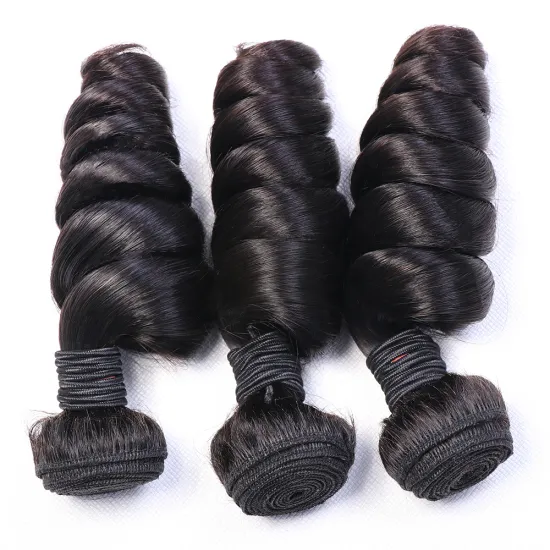 Wholesale Ready Stock 10A Wholesale Raw Mink Natural Cuticle Aligned Virgin Brazilian 100% Human Hair Bundles with Closure