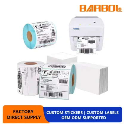 blue liner Thermal Label Paper