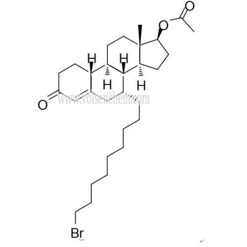 CAS 875573-63-0,(7alpha,17beta)-17-(Acetyloxy)-7-(9-bromononyl)estr-4-en-3-one for Fulvestrant