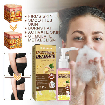 OEM ODM Ginger Shower Gel for Black Skin - Lightening, Moisturizing, and Whitening Body Wash